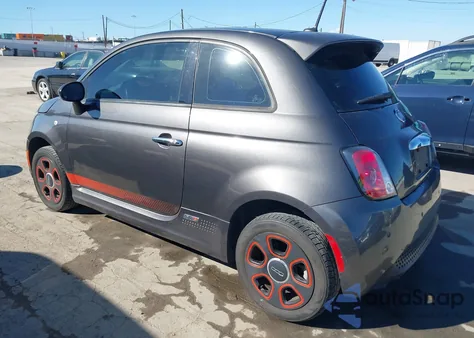 2015 Fiat 500E Battery Electric from USA, damaged, VIN 3C3CFFGE7FT594098